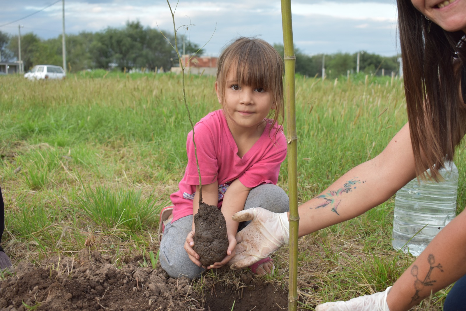 foto de voluntaria